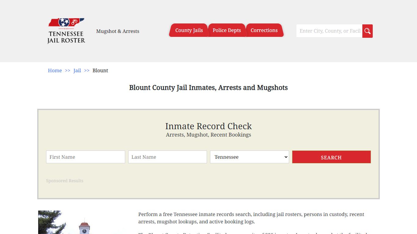 Blount County Jail Inmates, Arrests and Mugshots